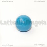 Sfera chiama angeli in rame smaltato azzurro 16mm